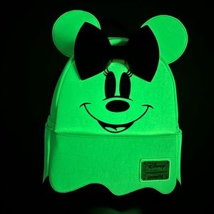 Disney Minnie Mouse GITD Loungefly mini backpack